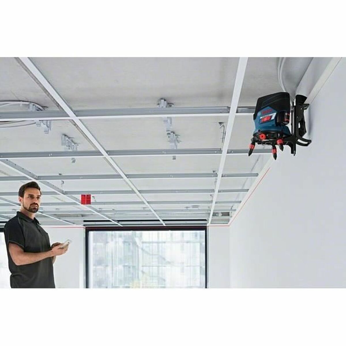 Trepied Portabil BOSCH RM3 6 Piese