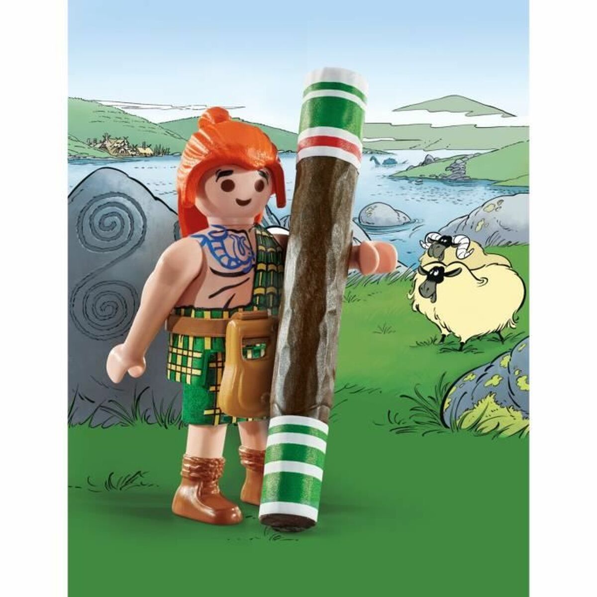Playset Playmobil Asterix 71547 4 Piese 4 Unități