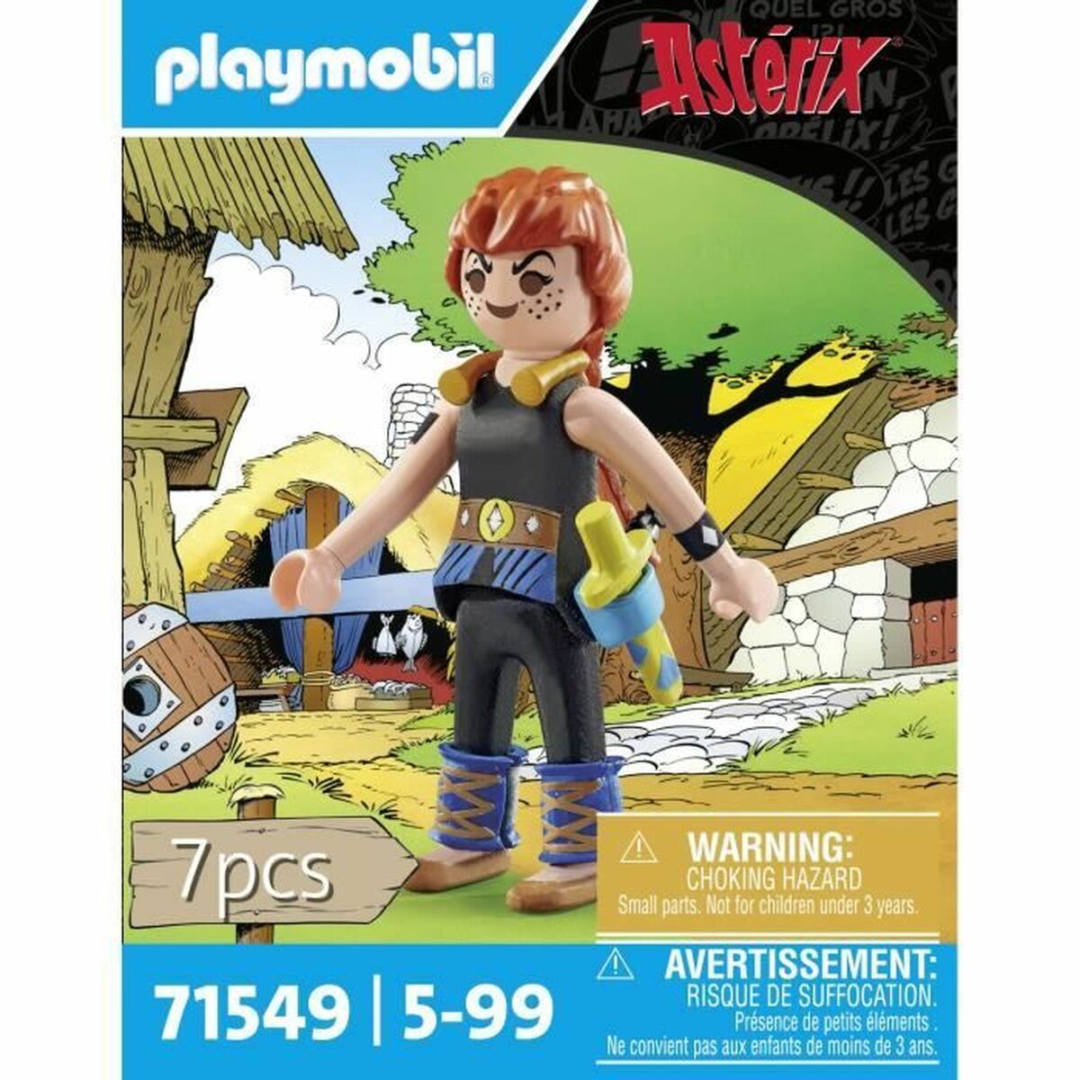 Playset Playmobil Asterix 71549 13 X 4 X 10 CM 7 Piese 49 Piese