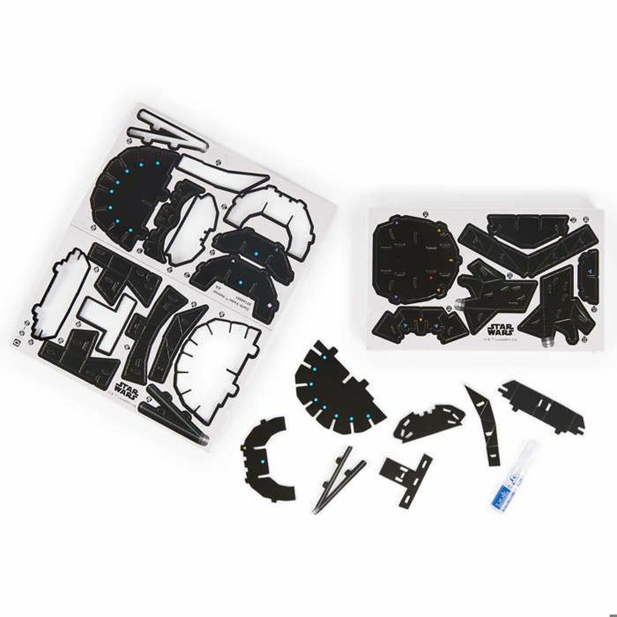 Puzzle 3D Spin Master Darth Vader Star Wars 23 x 15 x 4 cm 83 Piese