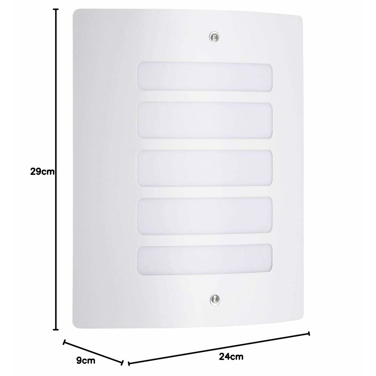 Lampă de perete Brilliant Todd Alb Metal Plastic 60 W E27