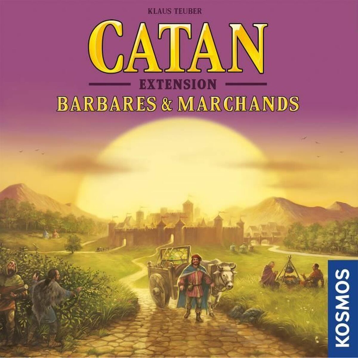 Joc de Masă Asmodee Catan - Expansion: Barbarians & Merchants 30 x 8 x 30 cm