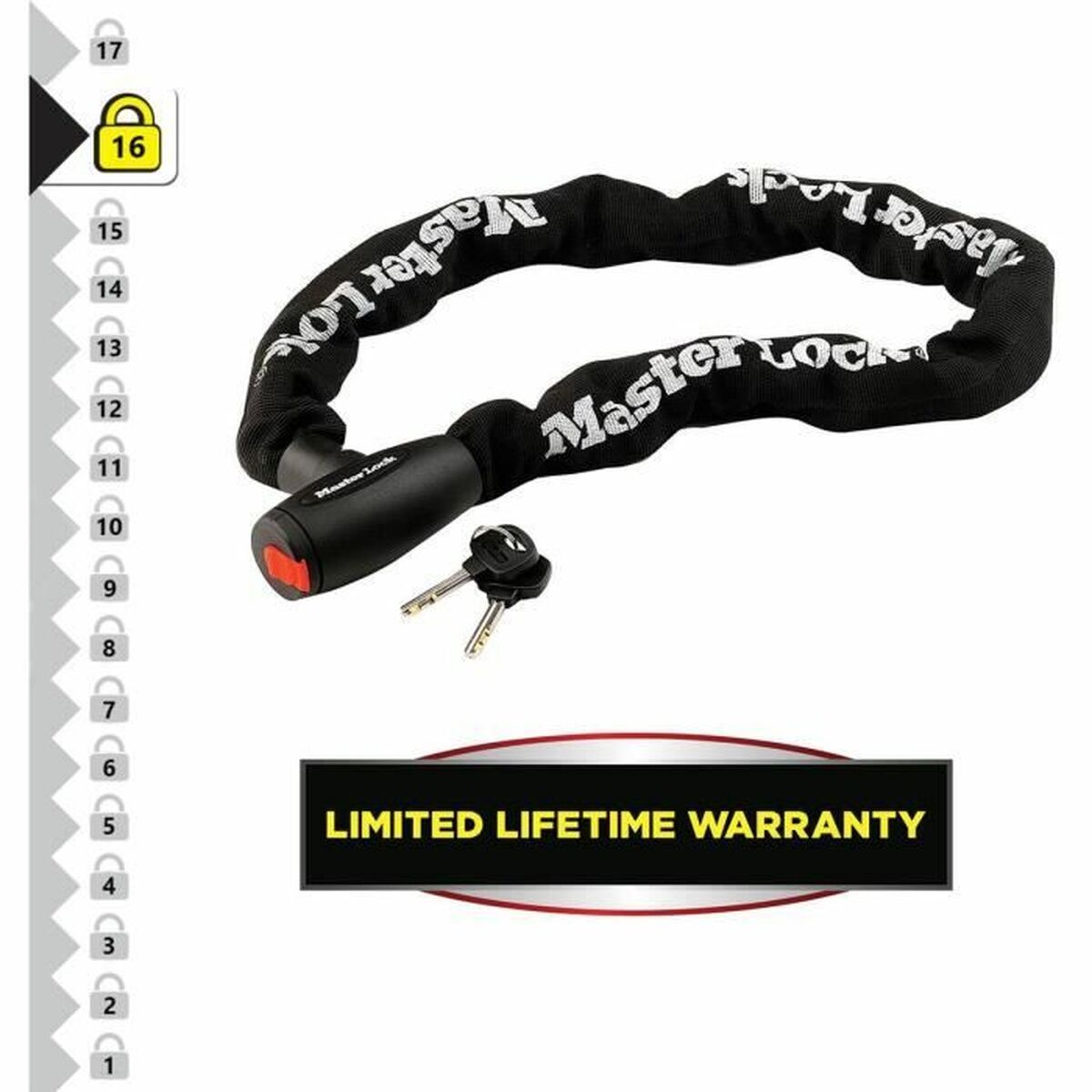 Lanț cu lacăt Master Lock