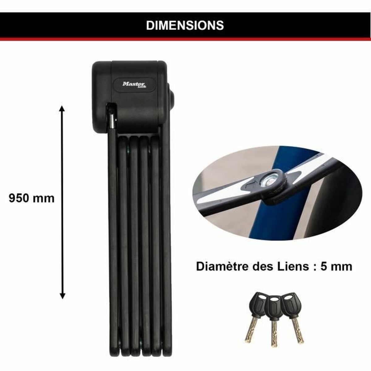 Lacăt cu cheie Master Lock