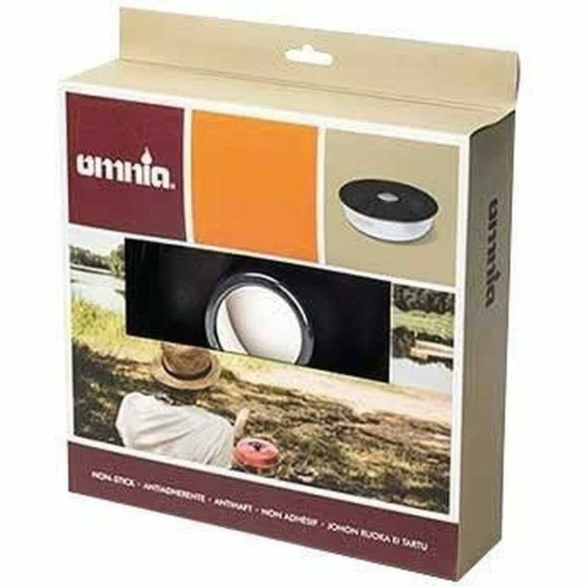 Formă pentru cuptor Omnia Classica Argintiu Oțel inoxidabil