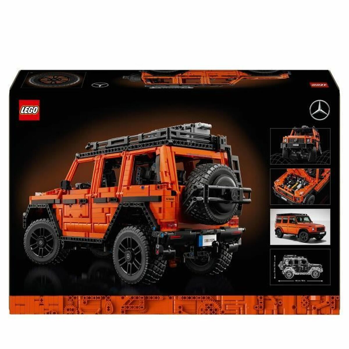 Set de Construcție Lego Techniq 42177 Mercedes-Benz G 500 PROFESSIONAL Line 2891 Piese