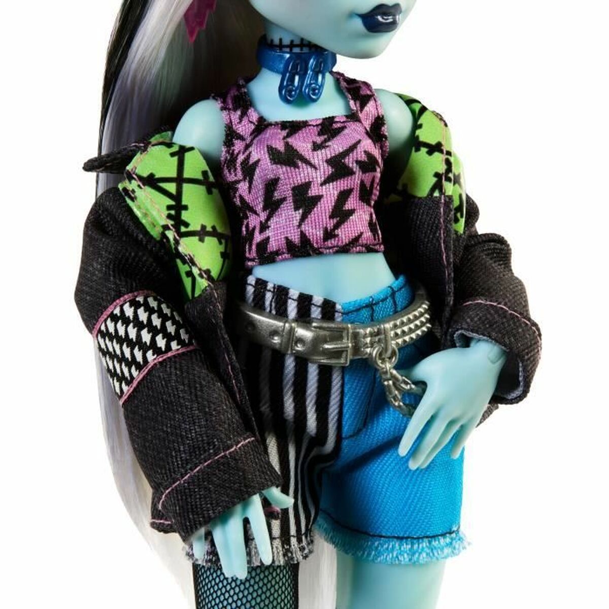 Păpușă bebeluș cu accesorii Monster High Frankie Stein