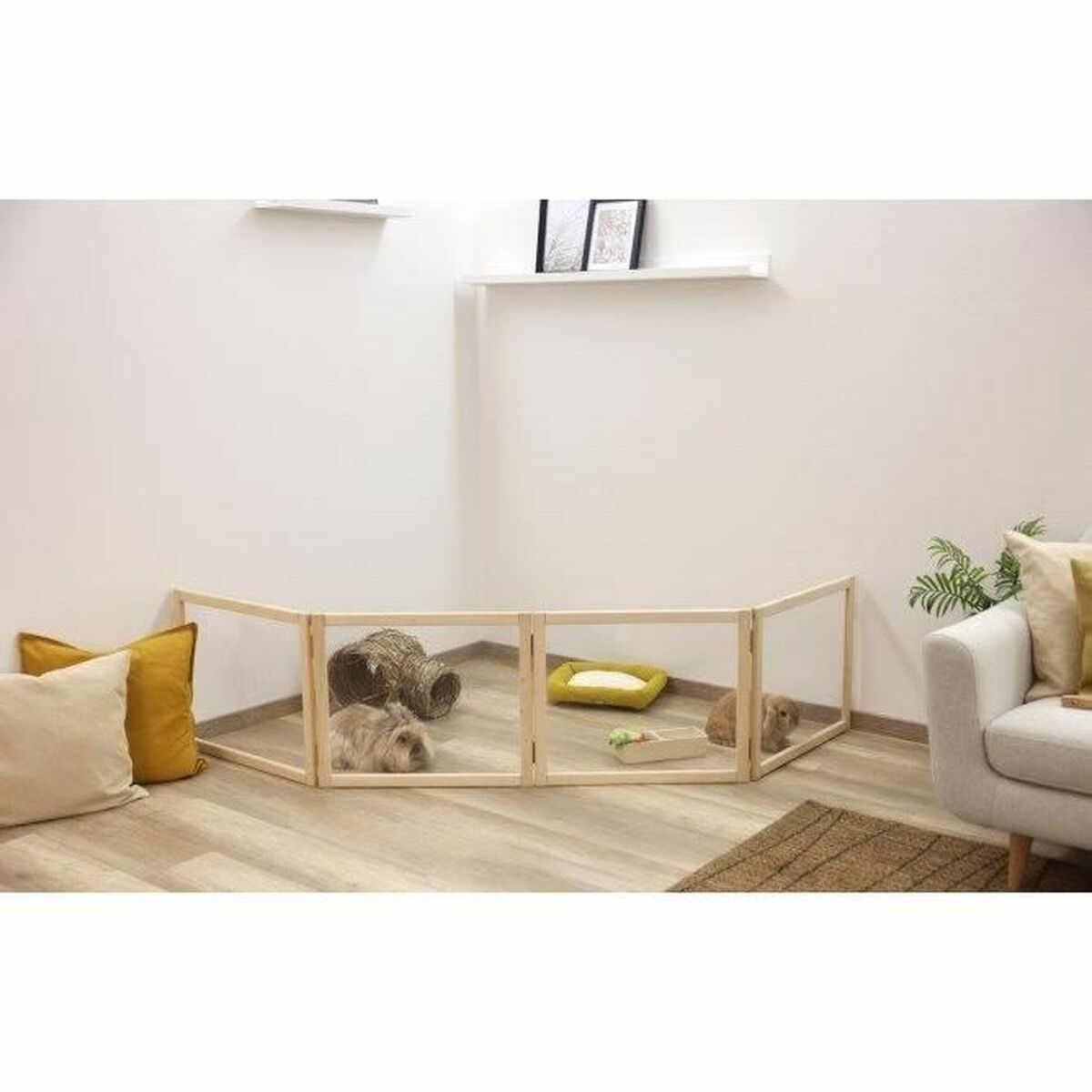 Divizoare Kerbl Plexiglás Plastic