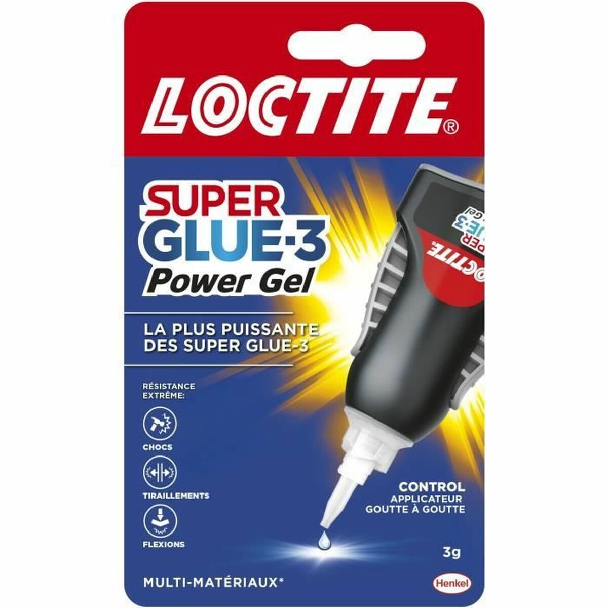Cianoacrilat Loctite SUPERGLUE-3 3 g