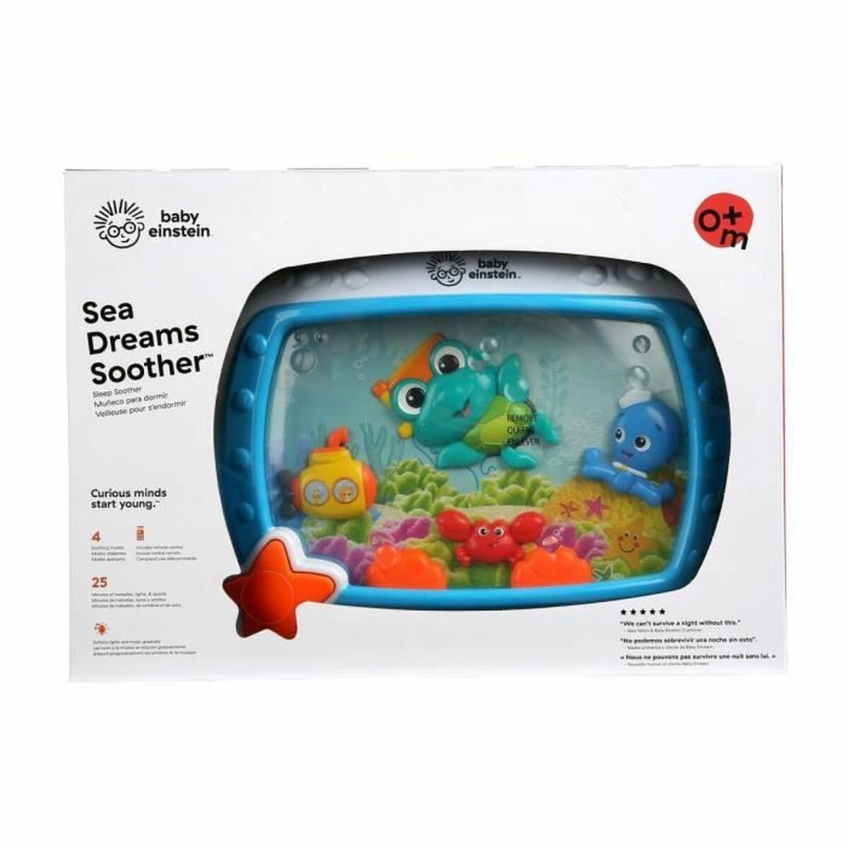 Jucărie pentru pătuț suspendată Baby Einstein Sea Dreams Soother