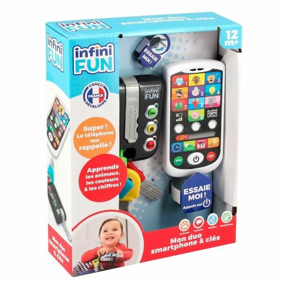 Joc Educativ My Smartphone and Keys Duo 2 Piese