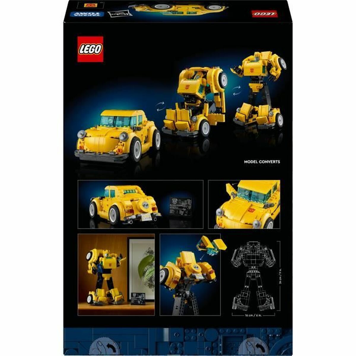 Set de Construcție Lego 10338 Transformers Bumblebee Multicolor