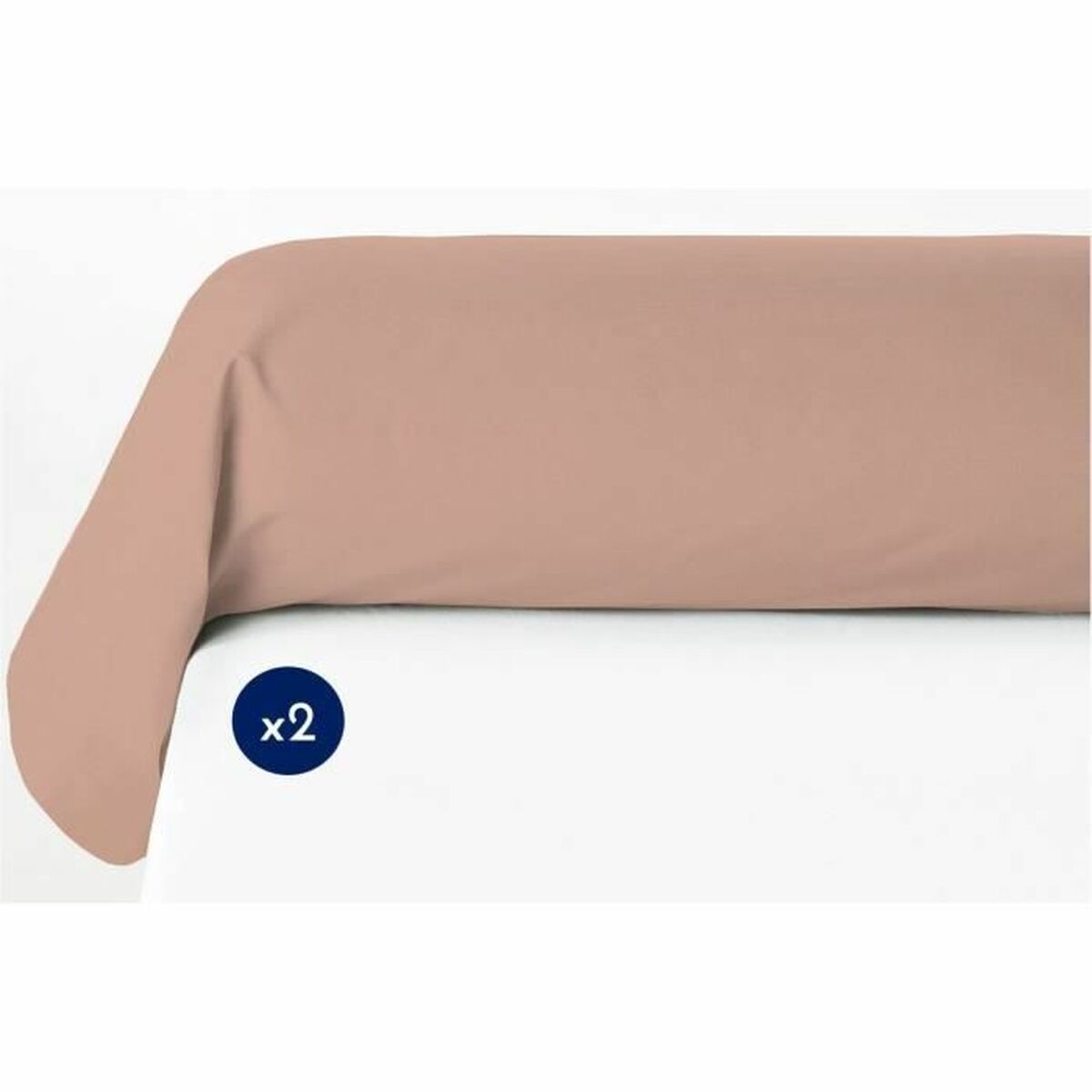 Set de fețe de pernă Lovely Home LH71618 Roz Rose 2 Unități