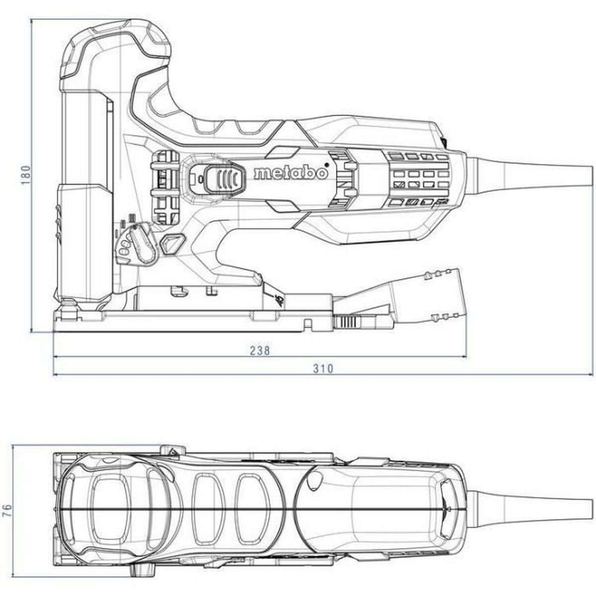 Fierăstrău de traforaj Metabo STE 100 Quick