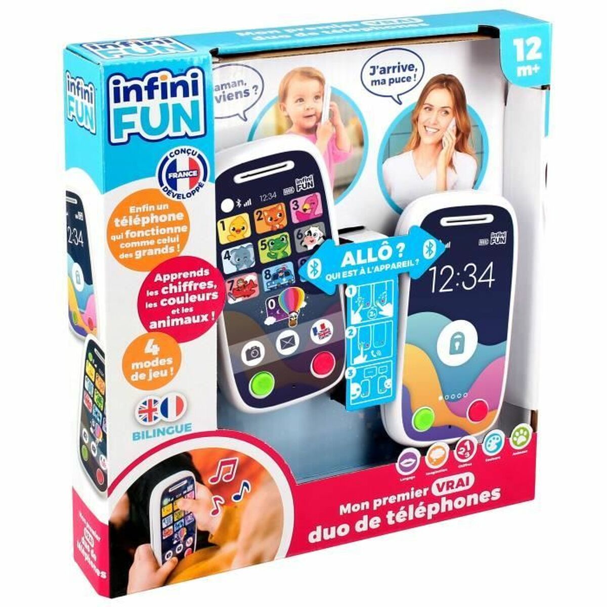 Joc Educativ My 1st Duo of Phones 2 Piese