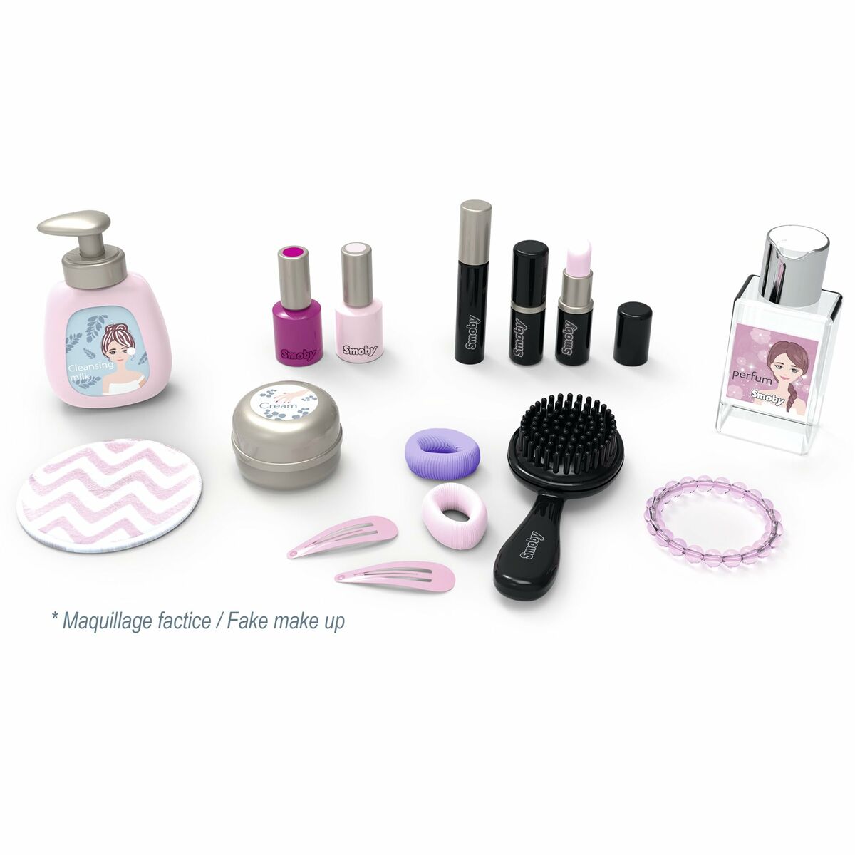 Set de Machiaj pentru Copii Smoby My beauty studio Alb