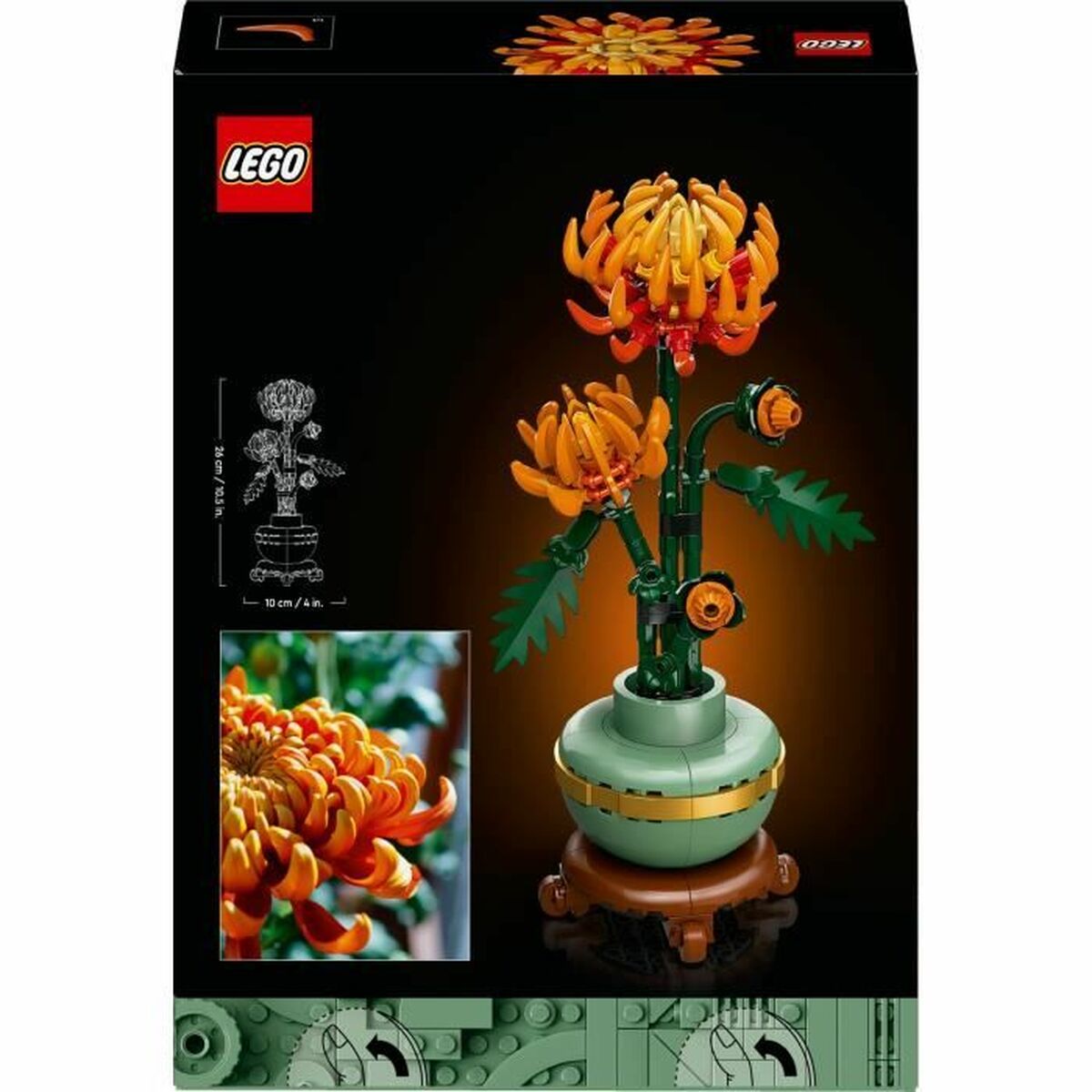 Set de Construcție Lego 10368 Chrysanthemum Flower Arrangement Multicolor