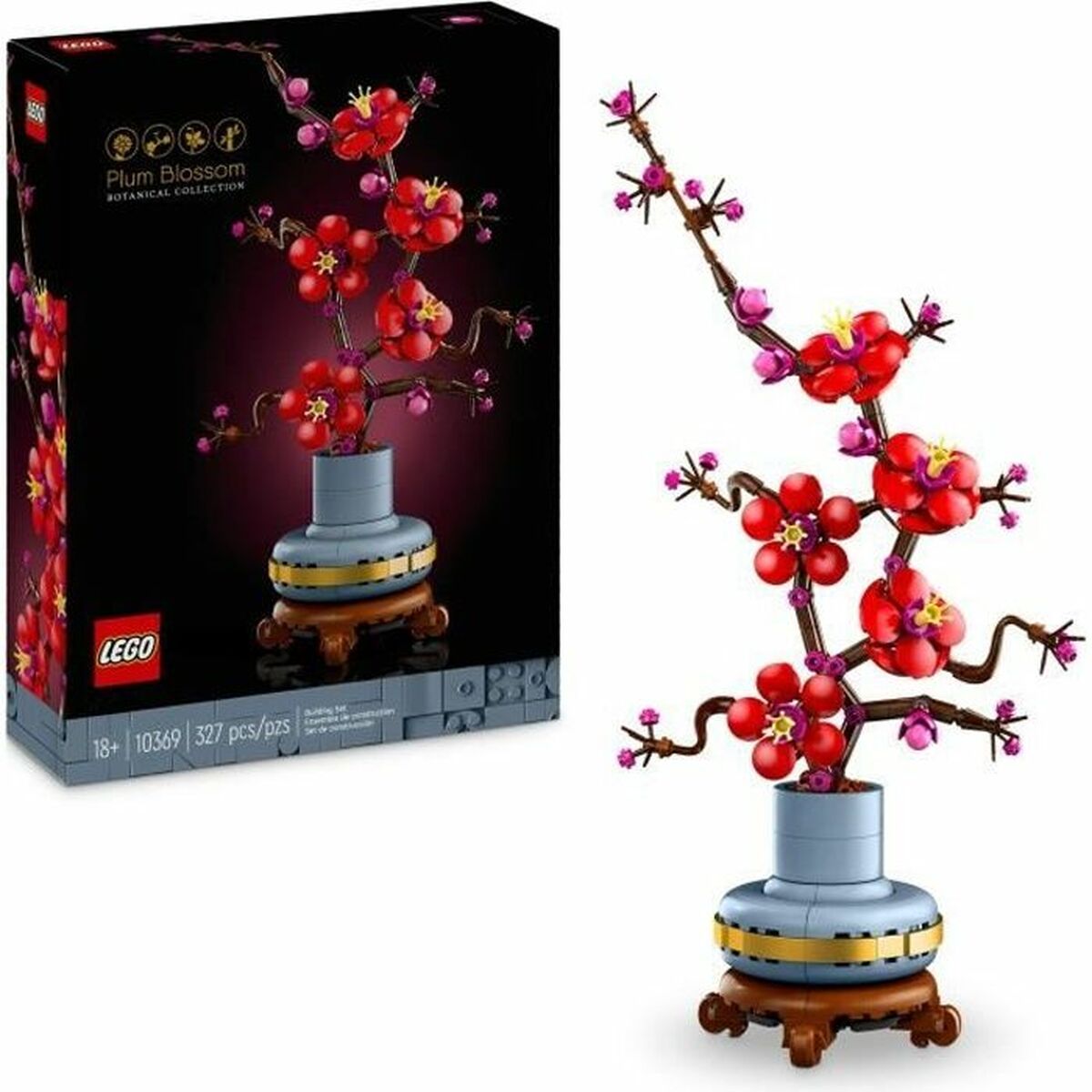 Set de Construcție Lego 10369 Plum Blossom Multicolor
