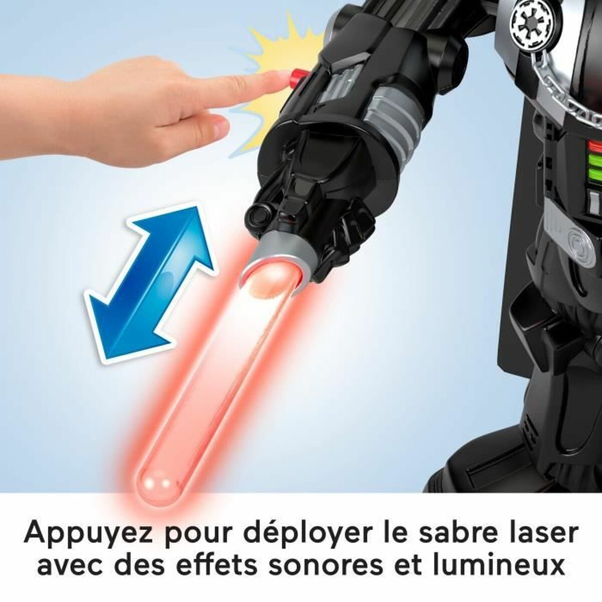 Figurine de Acțiune Fisher-Price Robot Darth Vader