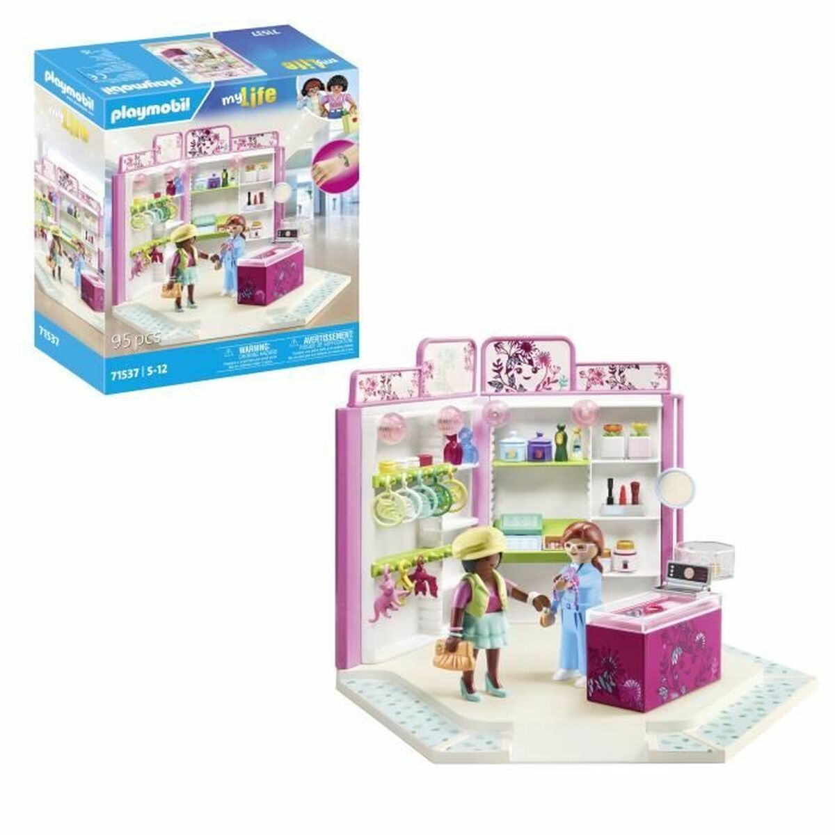 Playset Playmobil My Life 71537 Accessories Shop 95 Piese