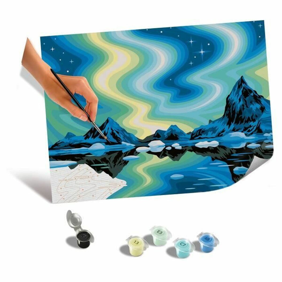 Set de pictură pe numere Ravensburger Creart Canvas
