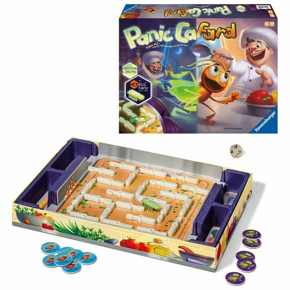 Joc de Masă Ravensburger Phosphorescent Cockroach Panic