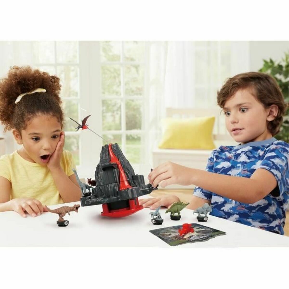 Joc de Masă EPOCH D'ENFANCE Jurassic World Shaky Volcano 26 x 11 x 26 cm