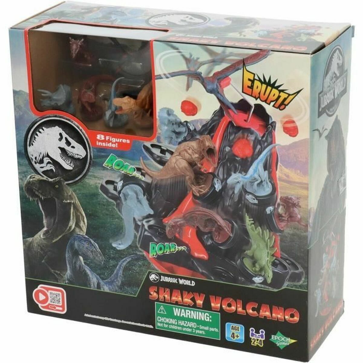 Joc de Masă EPOCH D'ENFANCE Jurassic World Shaky Volcano 26 x 11 x 26 cm