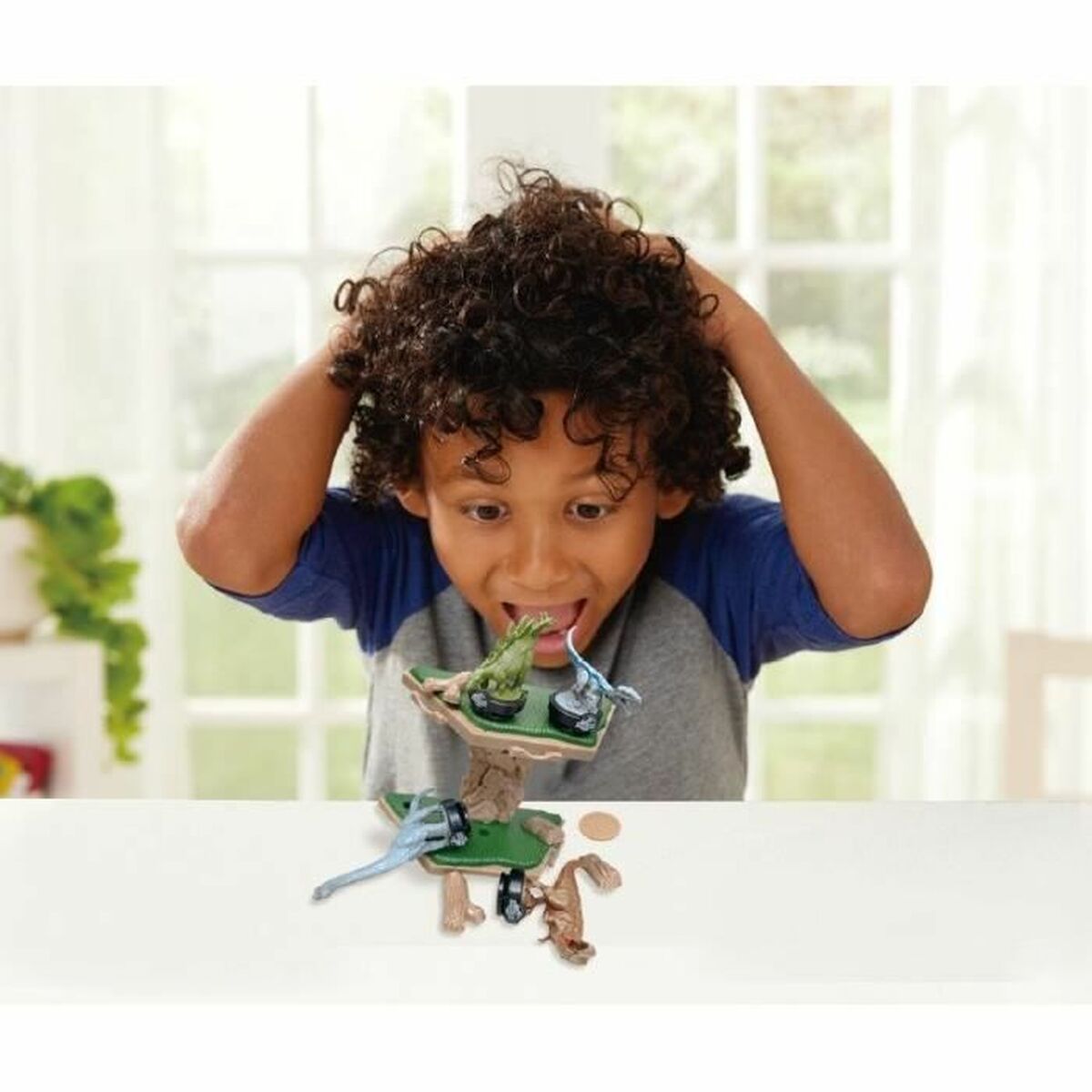 Joc de Masă EPOCH D'ENFANCE Jurassic World Island Quake 15 x 6 x 23 cm