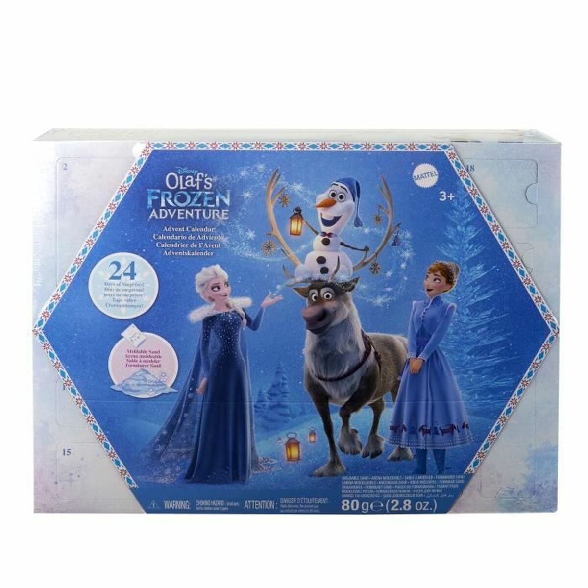 Calendar Advent Frozen HWX20 Plastic