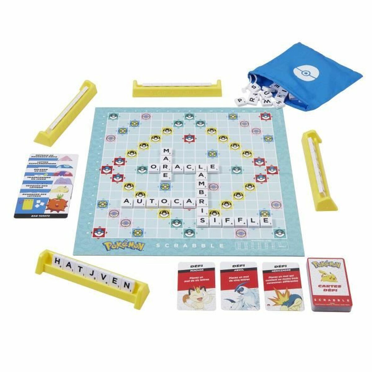 Joc de Masă Mattel Pokémon Scrabble 4 x 35 x 35 cm
