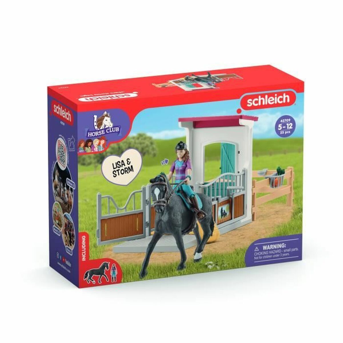 Playset Schleich Horse Club 25 x 10 x 19 cm 8 x 24 x 19 cm 32 Piese