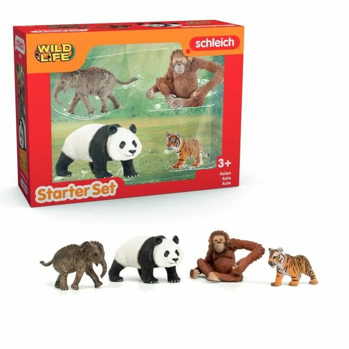 Playset Schleich My First Asian Animals 4 Piese