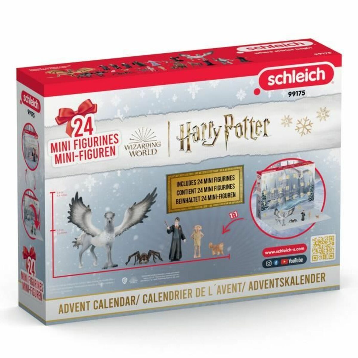 Calendar Advent Schleich 99175 Harry Potter Plastic 24 Piese