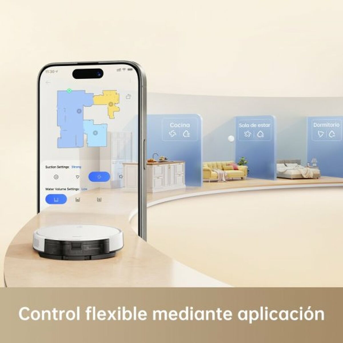 Robot Aspirator Dreame Mova M1 2600 mAh