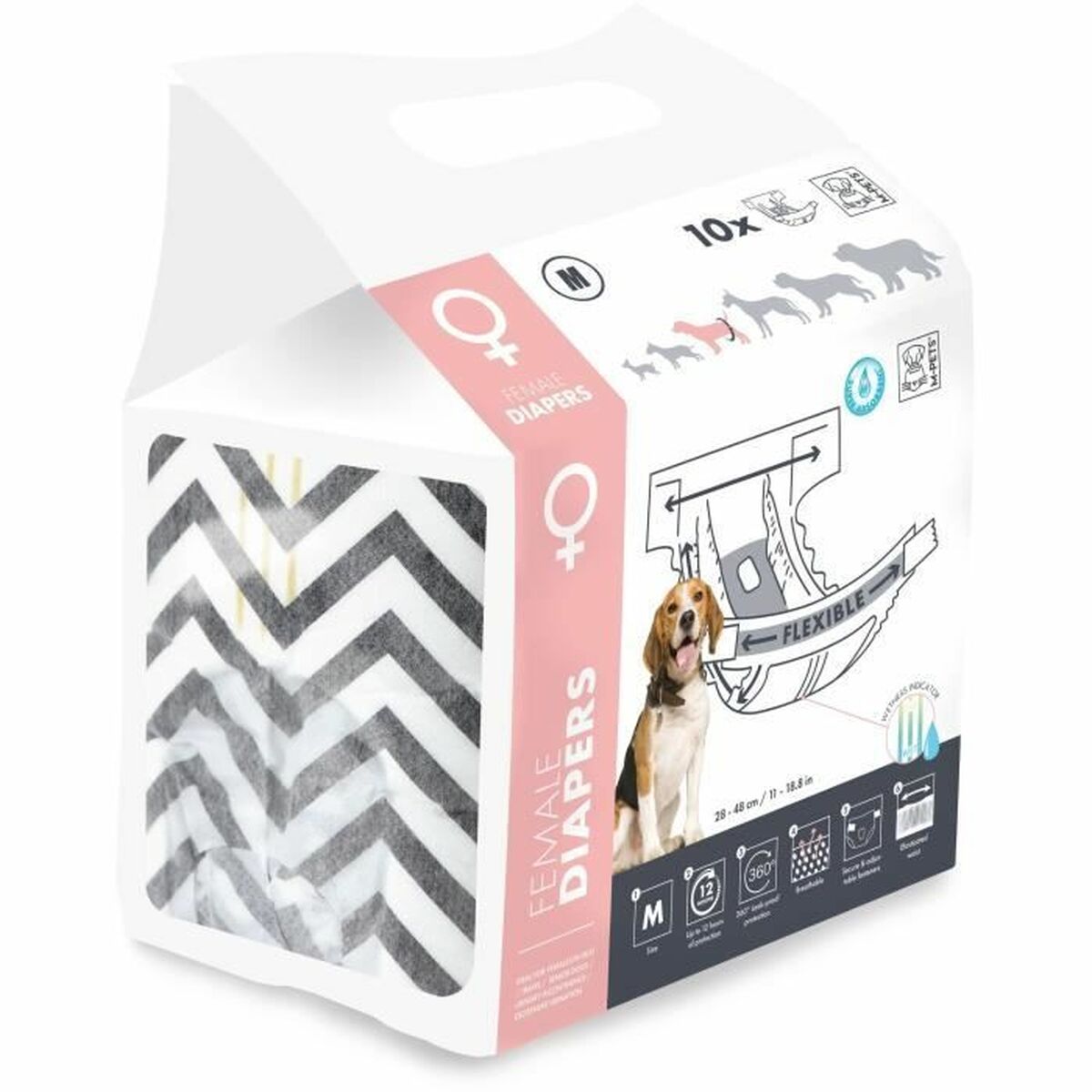 Servețele pentru copii MPETS 10 Unități