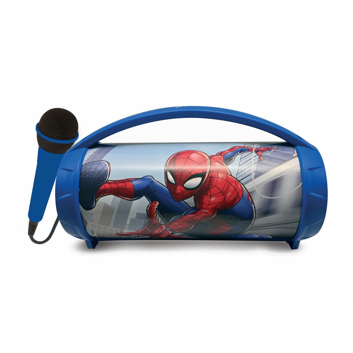 Difuzor Bluetooth cu Microfon Karaoke Lexibook Spider-Man