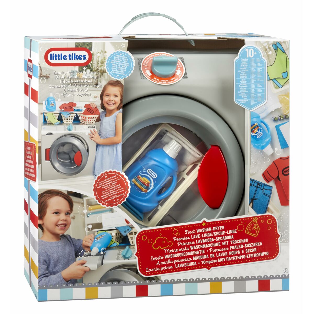 Mașină de spălat jucărie Little Tikes My 1st washing machine 29 x 39,4 x 52,3 cm Interactiv