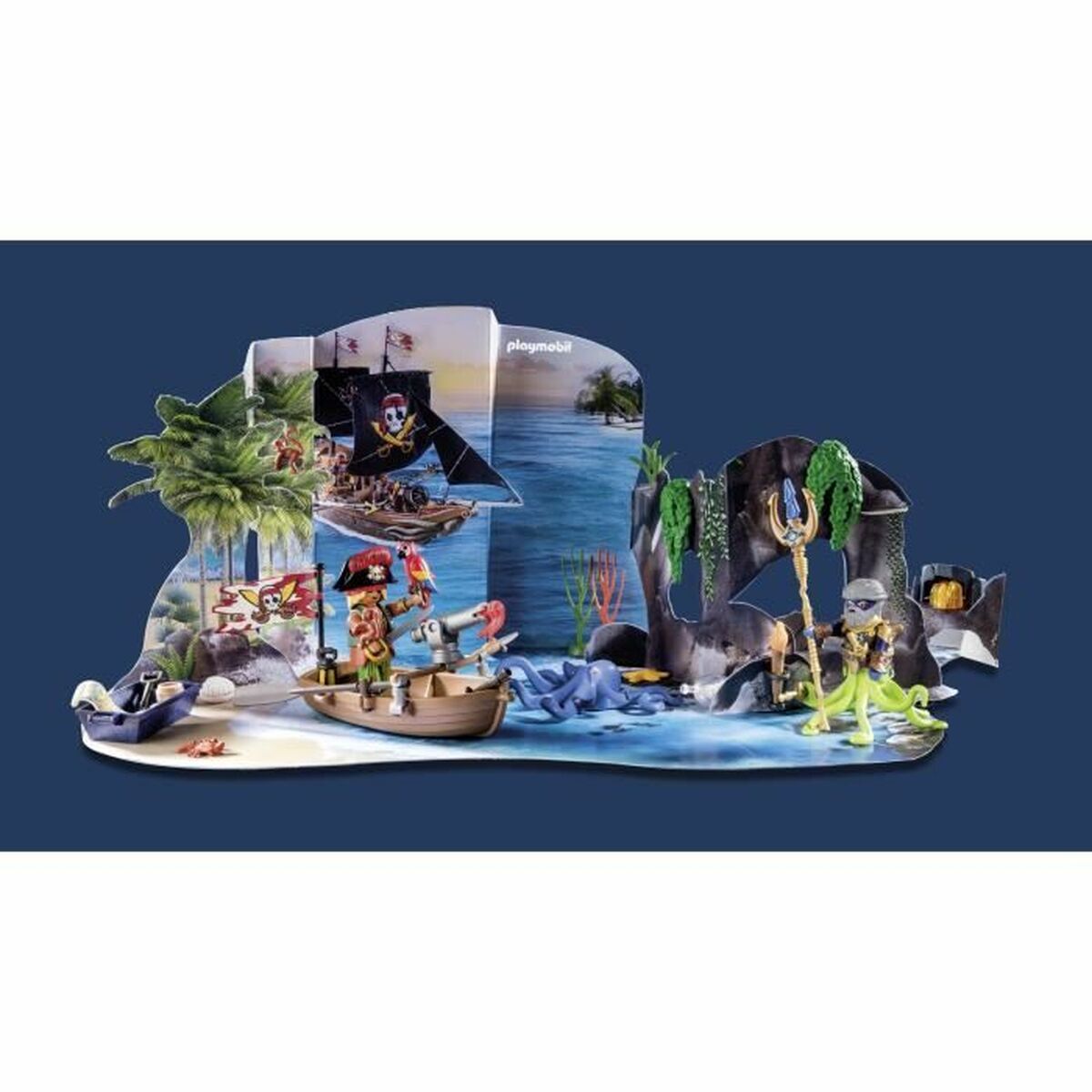Calendar Advent Playmobil 71636 Pirate Advent Calendar Plastic