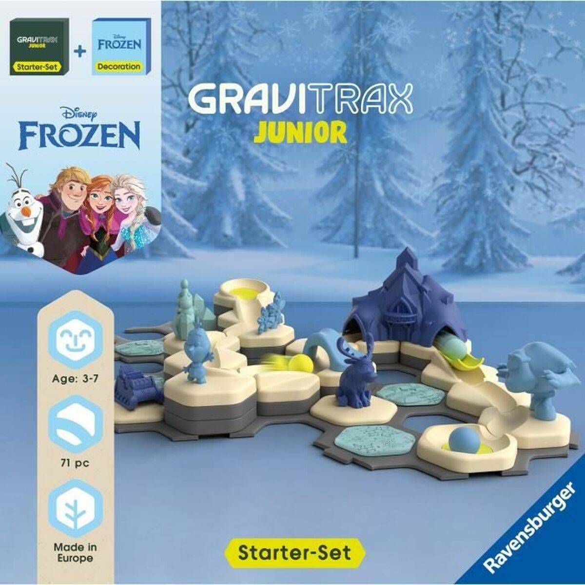 Joc de Masă Ravensburger Gravitrax Junior Starter Set Frozen