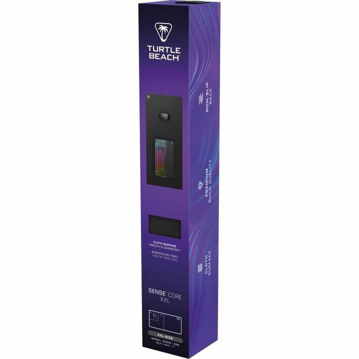 Covoraș de șoarece Turtle Beach Sense Core XXL Negru