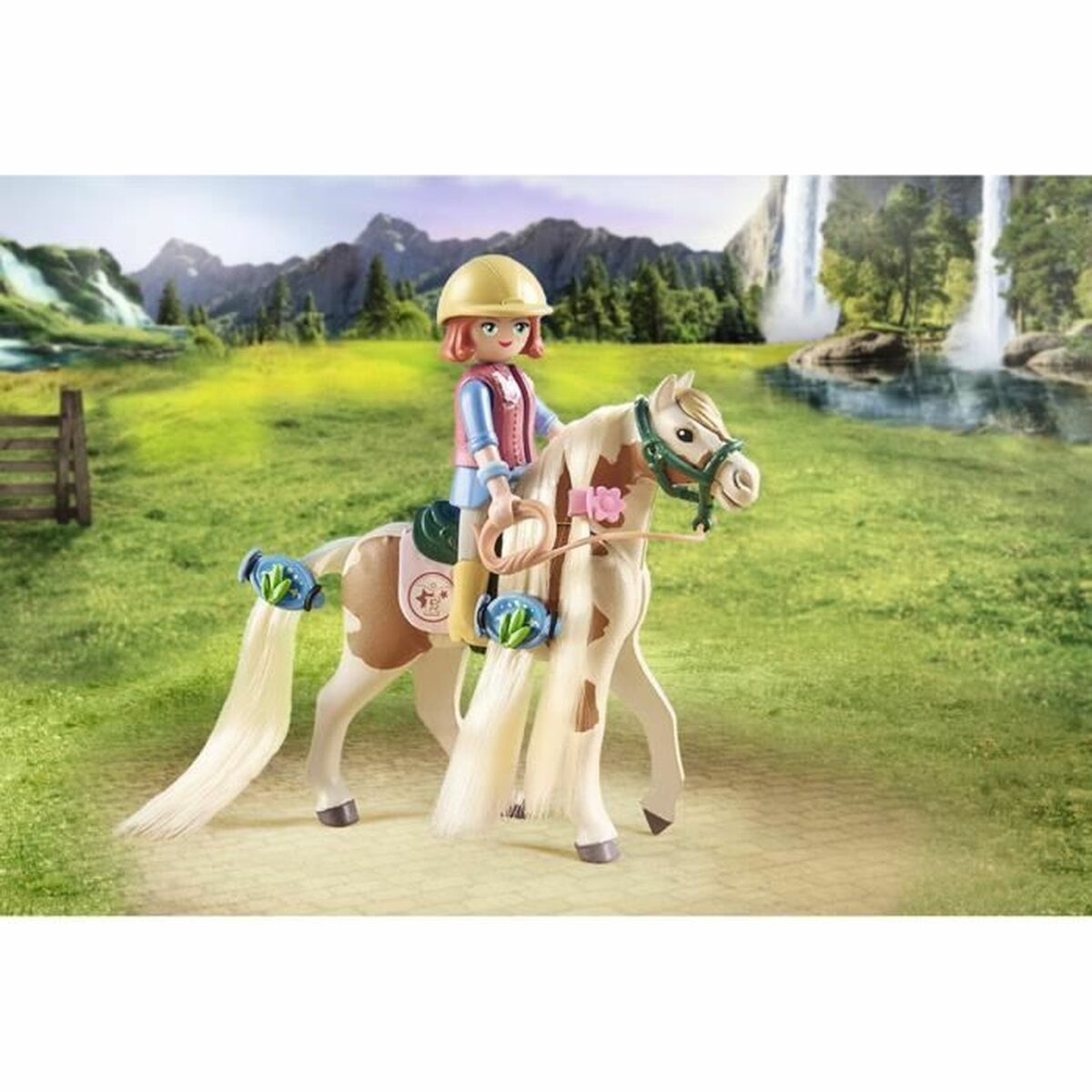 Playset Playmobil 71639 Ellie with horse 33 Piese