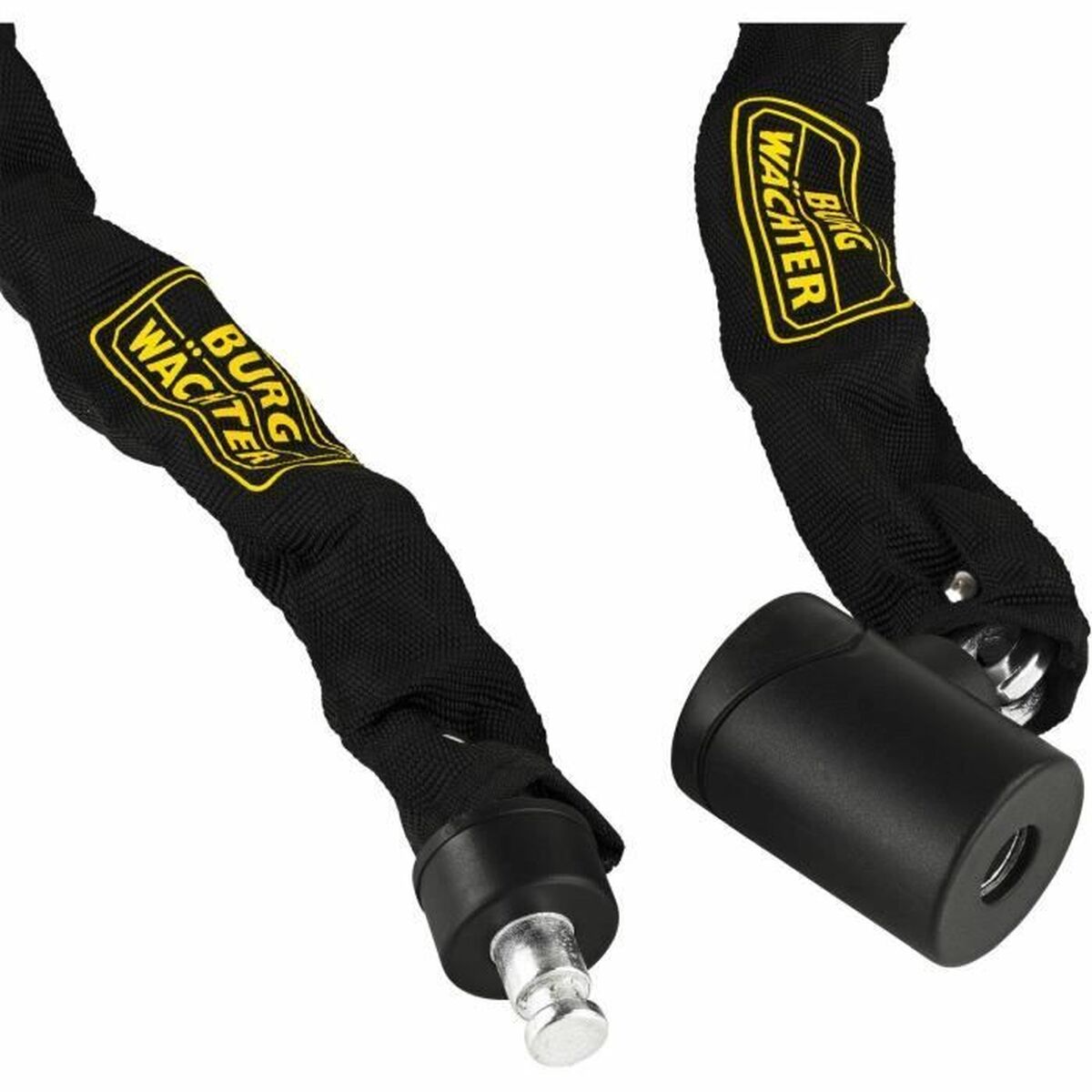 Lacăt cu cheie Burg-Wachter 580 90 BLACK Oțel inoxidabil