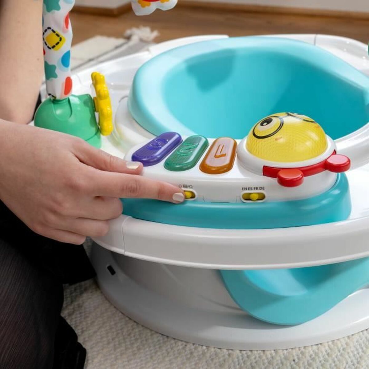 Crescător Baby Einstein SuperSeat 3 in 1 Activity Seat Albastru