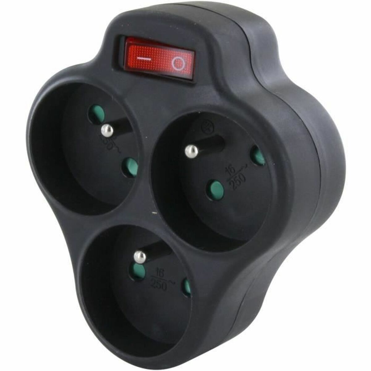 Placă de Circuit Prize 3 puncte de conectare cu întrerupător Chacon Dominó 3x16A