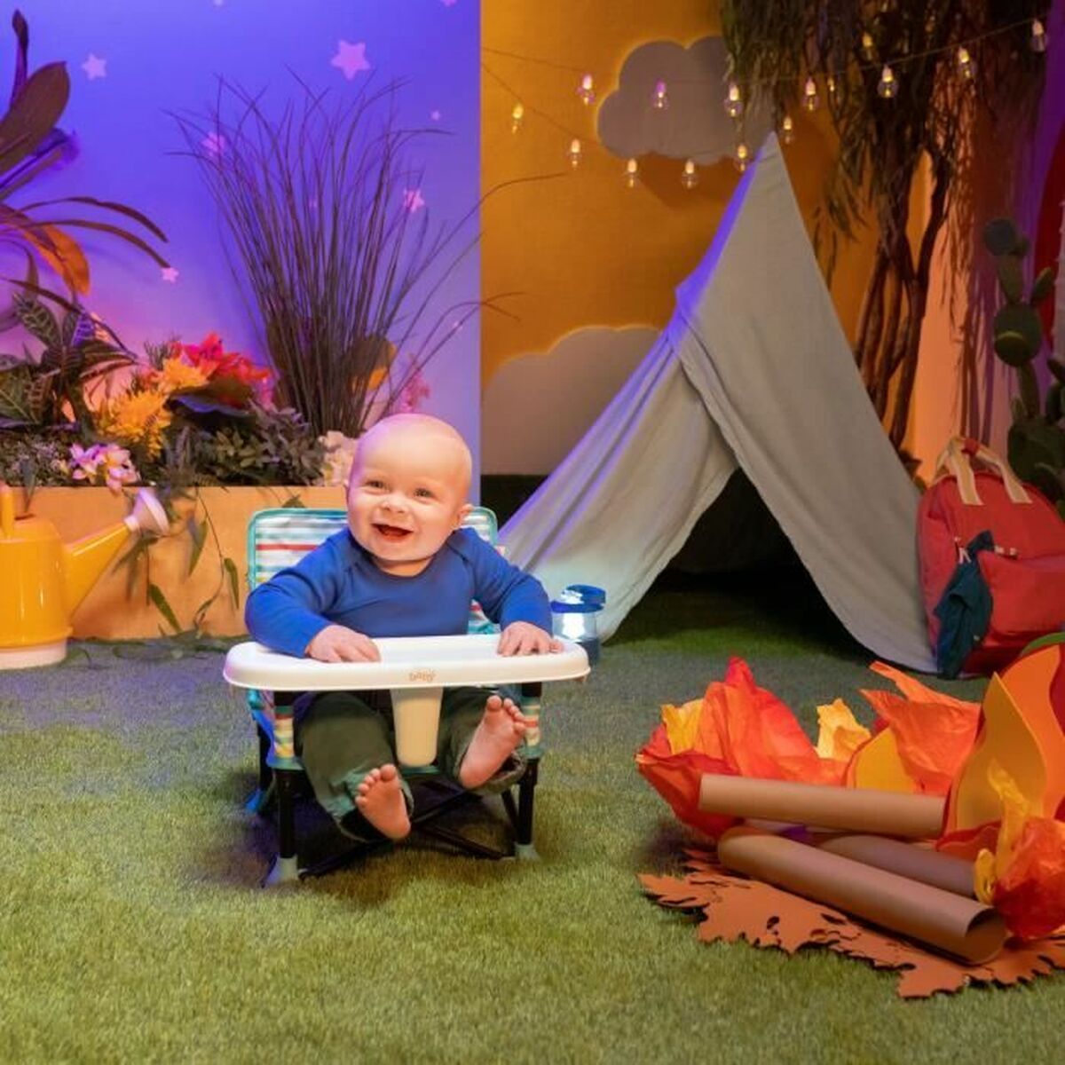 Crescător Disney Pop 'n Sit Albastru