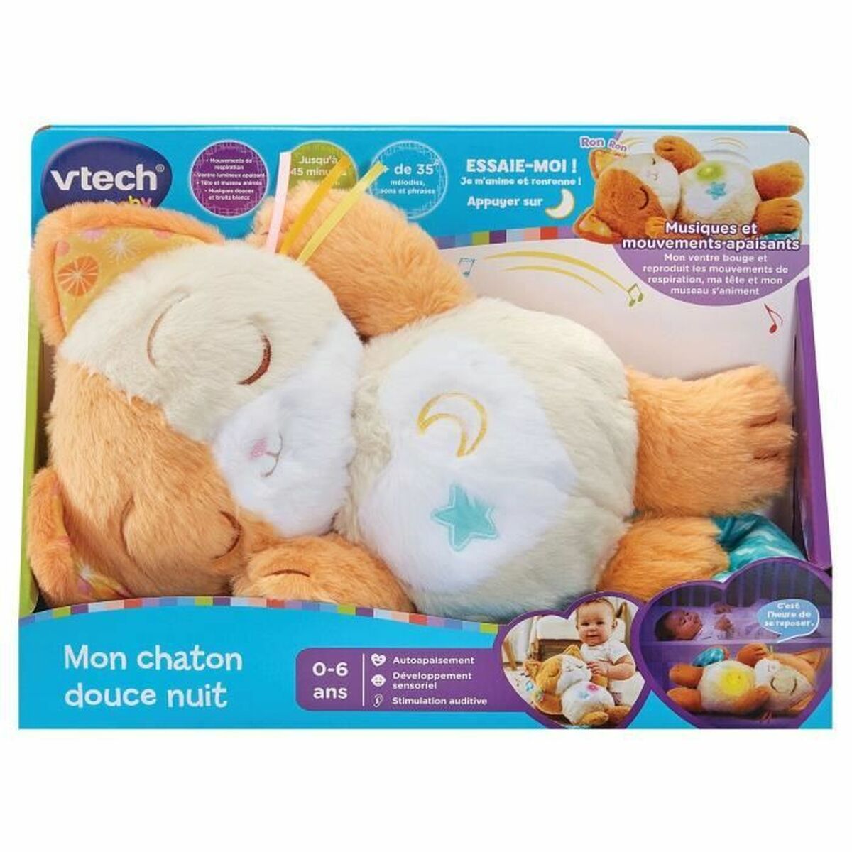 Jucărie muzicală Vtech Baby My Kitten Sweet Night