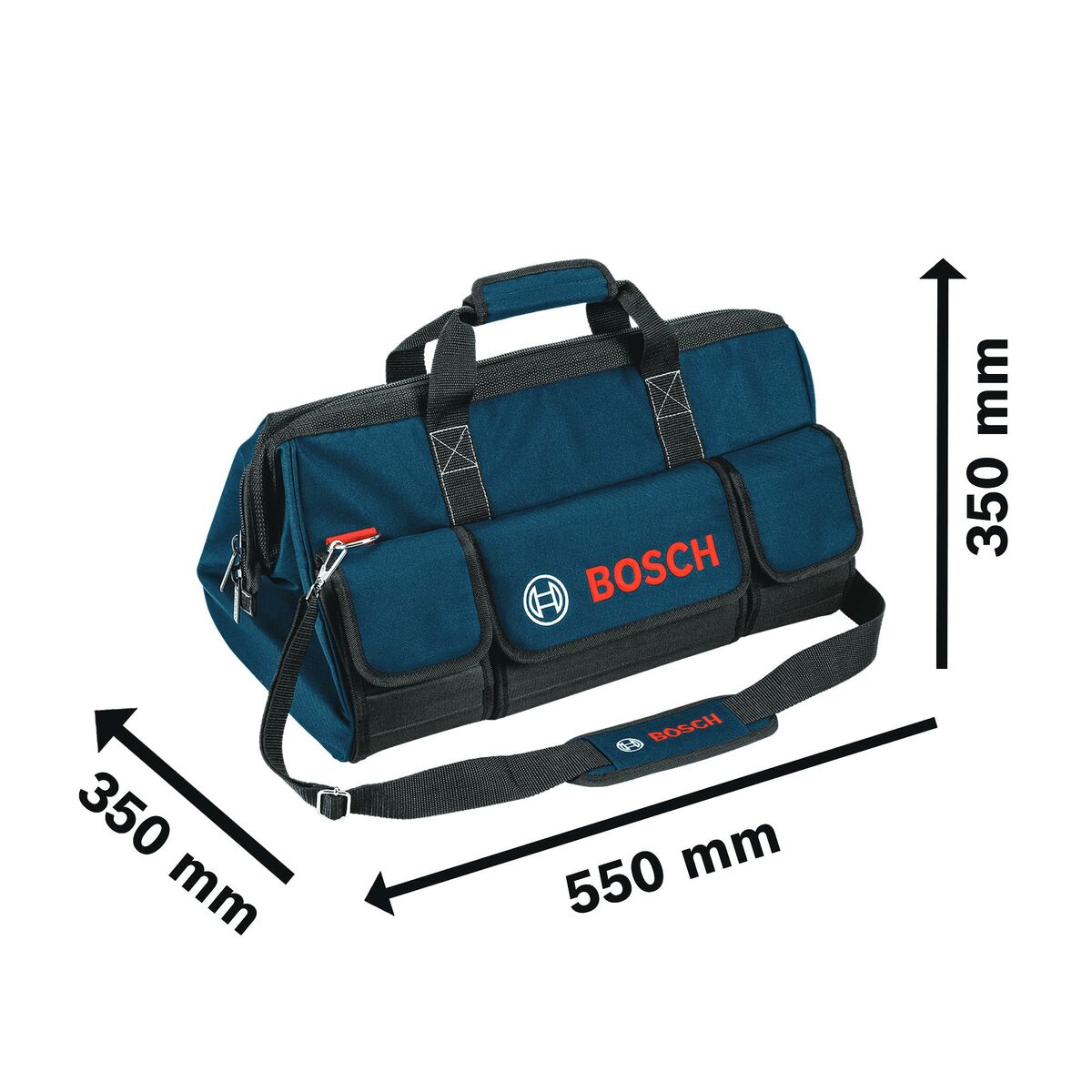 Trusă cu unelte BOSCH 1600A003BK Bleumarin Nailon