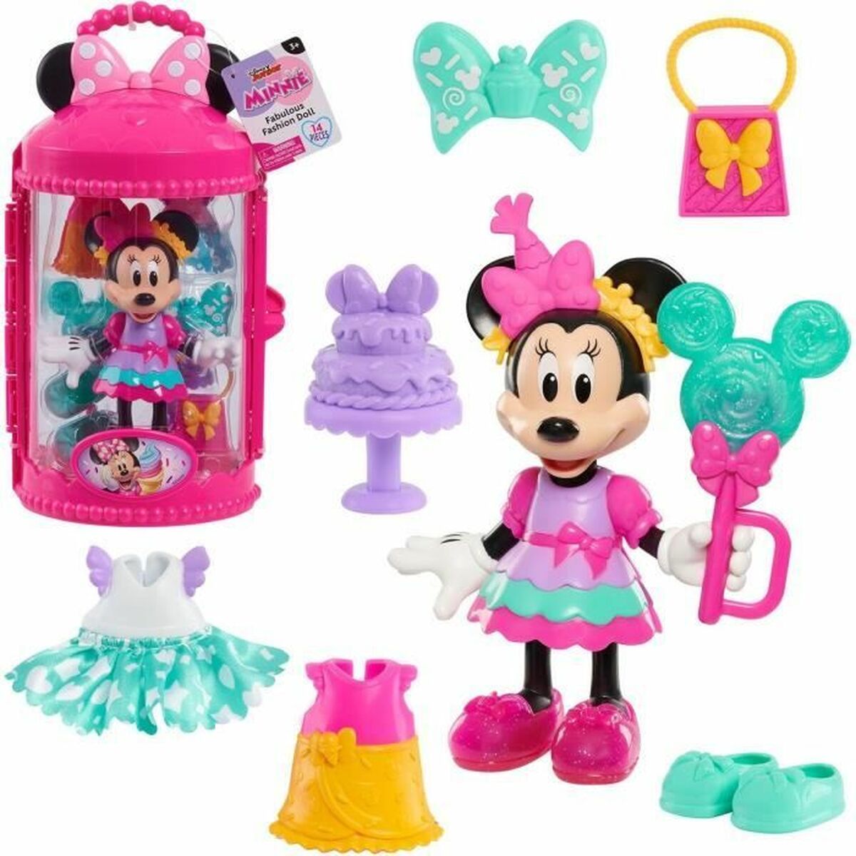 Păpușă bebeluș cu accesorii Disney Sweet Party Articulated Figurine
