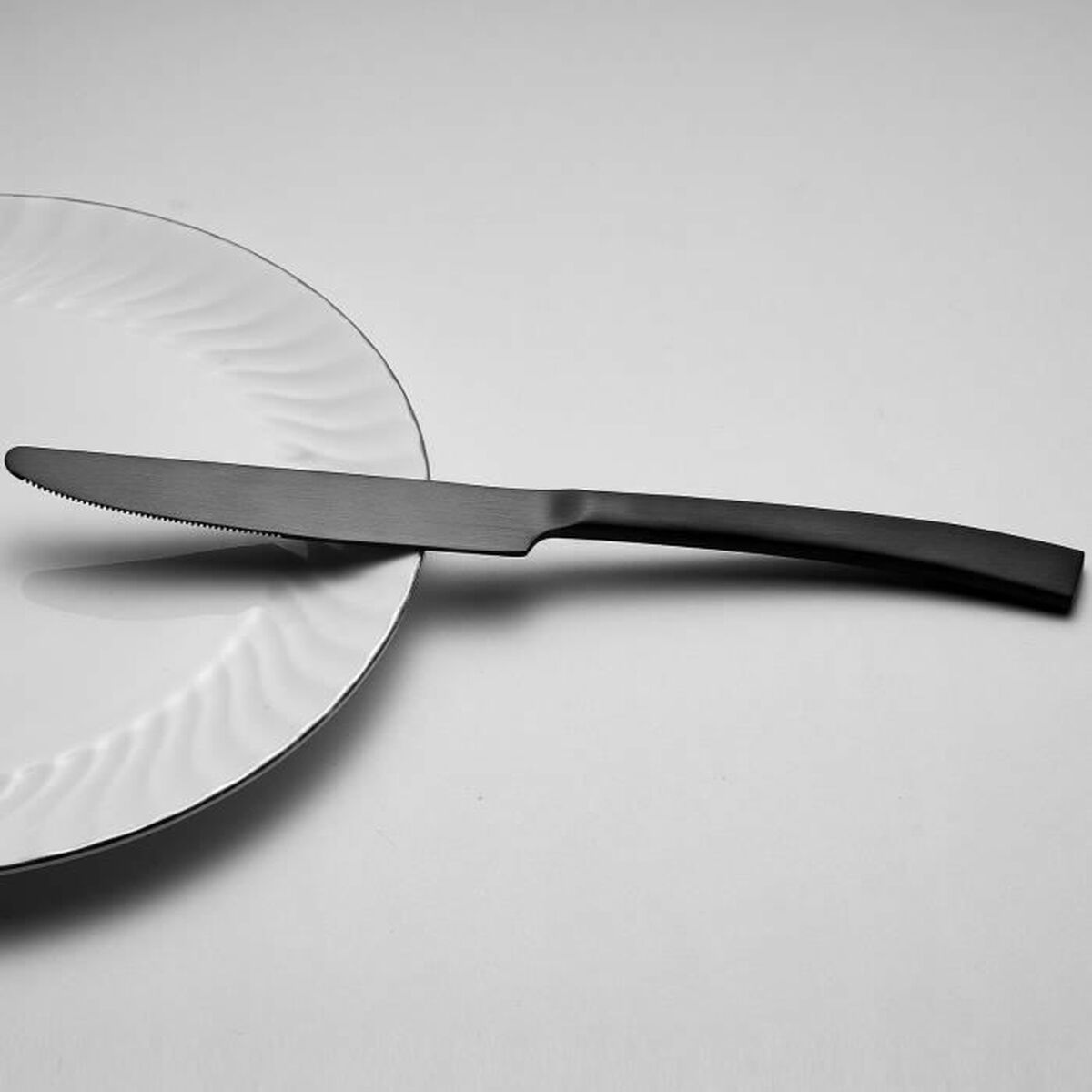 Set de Tacâmuri Arthur Martin AM5136 Negru Oțel inoxidabil 24 Piese